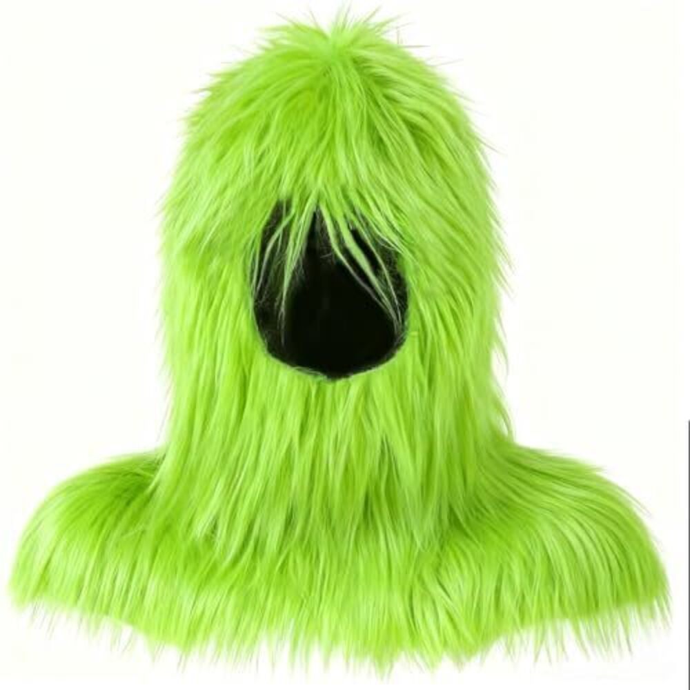3861 Christmas Green Big Costume Xmas Faux Fur Deluxe Furry for Adults